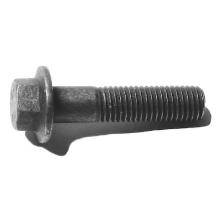 Midwest Fastener Class 10.9, M14-2.00 Flange Bolt, Black Phosphate Steel, 60 mm L, 2 PK 78485